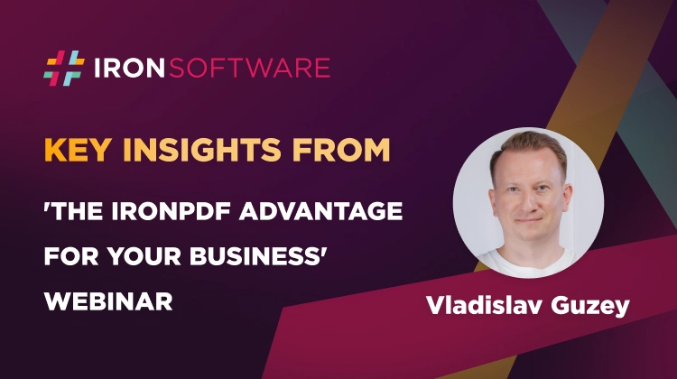 Más allá del código : Las ventajas de IronPDF para su empresa